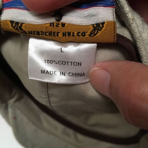 Henschel Hat Co. Newsboy/Golf speckled tan cap L - Picture 6 of 8